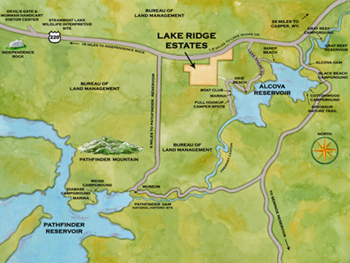 Alcova Reservoir Secondary Access Road WLC