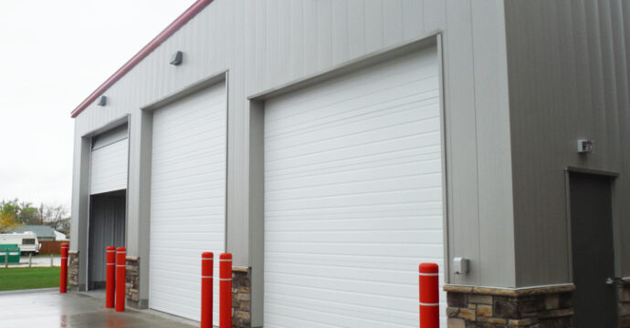Evansville Fire Department Garage Site, Evansville Garage Building