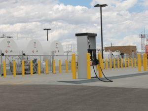 airport fuel farm gas pump