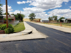 mills tank 3 paved streets over waterline