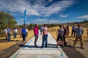 New section of pathway opened at Morad Park ribbon cutting