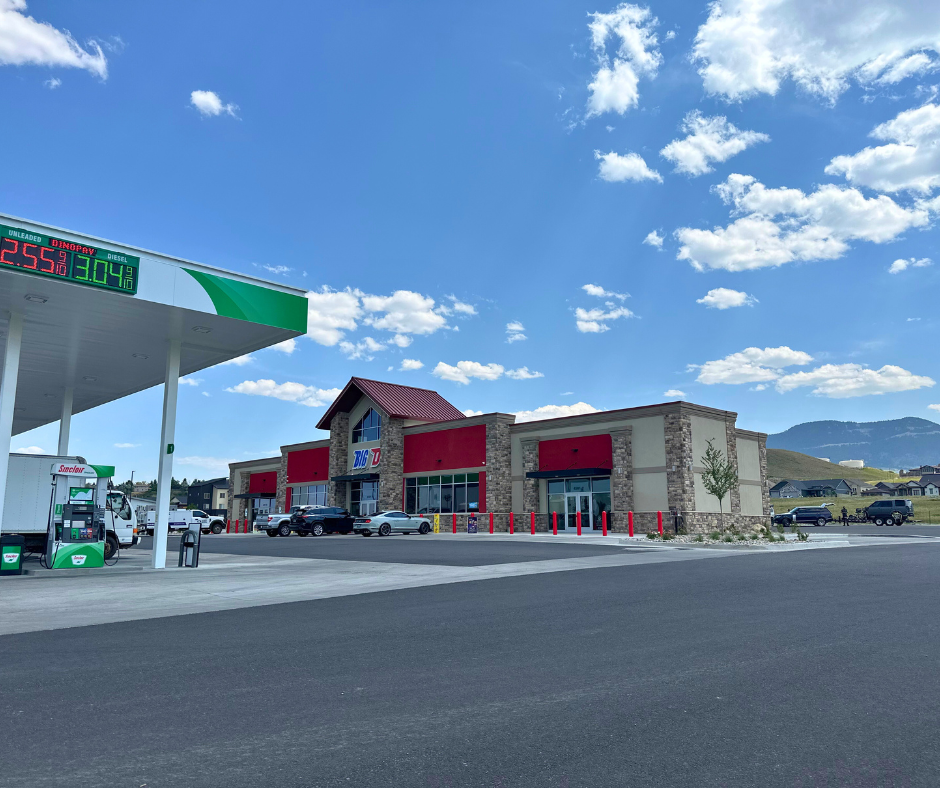 gas station design