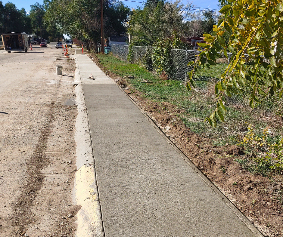 evansville sidewalk improvements
